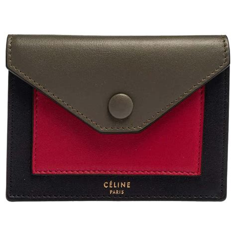 celine card holder sage|Celine card holders.